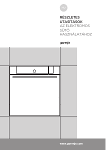 Használati útmutató Gorenje BCS798S24X Kemence
