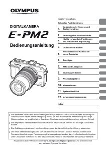 Bedienungsanleitung Olympus E-PM2 Digitalkamera