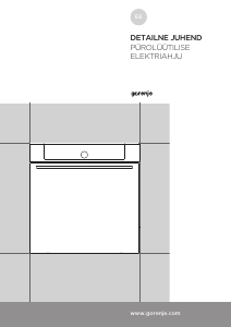 Kasutusjuhend Gorenje BOP798S37BG Ahi