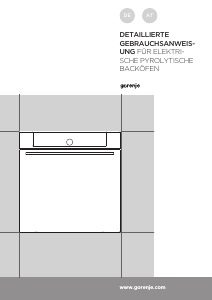 Bedienungsanleitung Gorenje BOP798S37BG Backofen