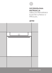 Instrukcja Gorenje BOP798S37BG Piekarnik