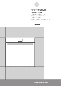 Manual Gorenje BOP799S51X Cuptor