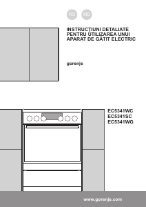 Manual Gorenje EC5341WC Aragaz