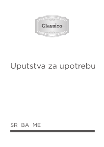 Priručnik Gorenje EC62CLB Raspon