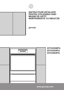 Manual Gorenje EIT5355XPG Aragaz