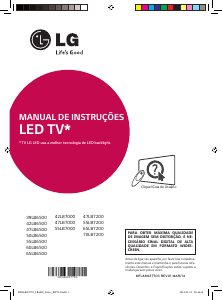 Manual LG 55LB7200 Televisor LED