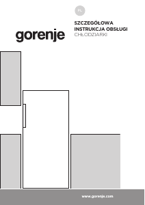 Instrukcja Gorenje R492PW Lodówka