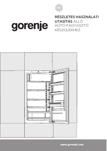 Használati útmutató Gorenje RBI412EE1 Hűtőszekrény
