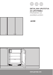 Priručnik Gorenje RBIU6092AW Hladnjak
