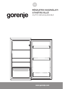 Használati útmutató Gorenje RI409EP1 Hűtőszekrény