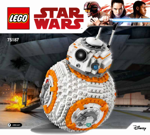 Priročnik Lego set 75187 Star Wars BB-8