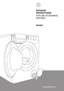 Manual Gorenje WP60S3 Washing Machine