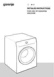 Manual Gorenje WPNA84A2TSWIFI Washing Machine