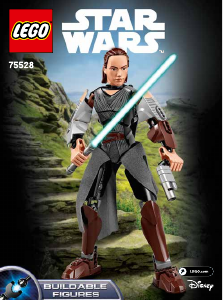 Használati útmutató Lego set 75528 Star Wars Rey