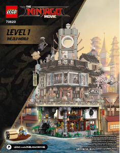 Εγχειρίδιο Lego set 70620 Ninjago Πόλη