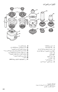 كتيب كيتشن أيد 5KSB4026EPP خلاط