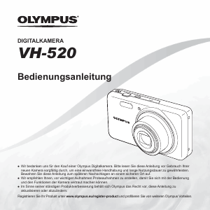 Bedienungsanleitung Olympus VH-520 Digitalkamera