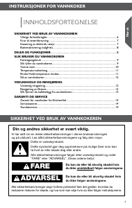 Bruksanvisning KitchenAid 5KEK1722EOB Vannkoker