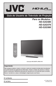 Manual JVC HD-52G566 Televisor