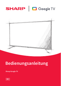 Bedienungsanleitung Sharp 55GL4760E LED fernseher