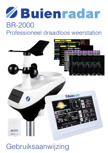 Handleiding Buienradar BR-2000 Weerstation