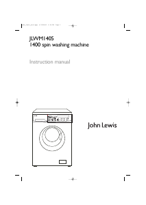 Manual John Lewis JLWM 1405 Washing Machine