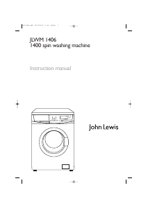 Manual John Lewis JLWM 1406 Washing Machine