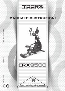 Manuale Toorx ERX-9500 Bicicletta ellittica