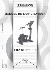 Mode d’emploi Toorx BRX-9500 Vélo d’appartement