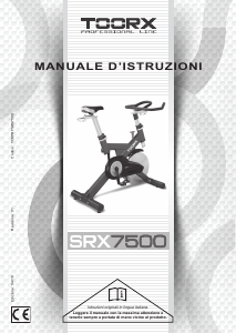 Manuale Toorx SRX-7500 Cyclette