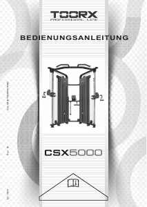 Bedienungsanleitung Toorx CSX-5000 Kraftstation