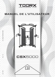 Mode d’emploi Toorx CSX-5000 Appareil de musculation