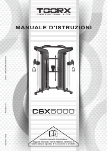 Manuale Toorx CSX-5000 Stazione multifunzione