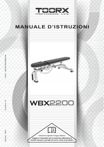 Manuale Toorx WBX-2200 Stazione multifunzione