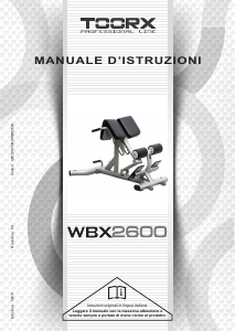 Manuale Toorx WBX-2600 Stazione multifunzione