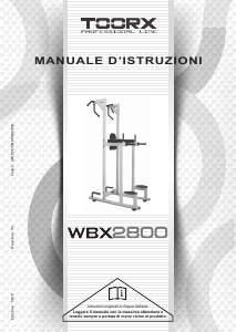 Manuale Toorx WBX-2800 Stazione multifunzione