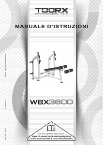 Manuale Toorx WBX-3600 Stazione multifunzione