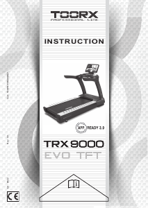 Handleiding Toorx TRX 9000 EVO TFT Loopband