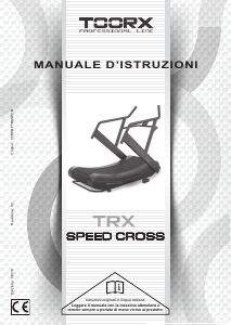 Manuale Toorx TRX Speed Cross Tapis roulant