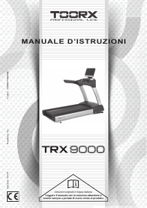 Manuale Toorx TRX-9000 Tapis roulant