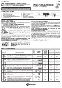 Mode d’emploi Bauknecht B2I HD526 A Lave-vaisselle