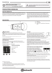 Handleiding Bauknecht BKGIL 18F13 Koel-vries combinatie