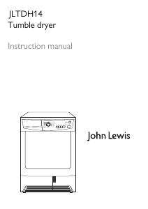 Manual John Lewis JLTDH 14 Dryer