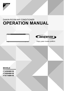 Manual Daikin FTX35K2V1B Air Conditioner