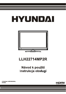 Instrukcja Hyundai LLH22714MP2R Telewizor LCD