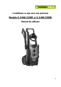 Manual Greenfield G-S468-2100R Curatitor presiune