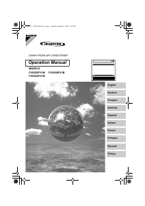 Handleiding Daikin FVXS25FV1B Airconditioner