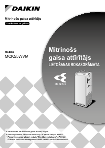 Rokasgrāmata Daikin MC55WVM Gaisa attīrītājs