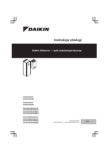 Instrukcja Daikin EAVX16S18DA6VG Pompa ciepła