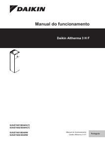 Manual Daikin EAVZ16S23DA6V Bomba de calor